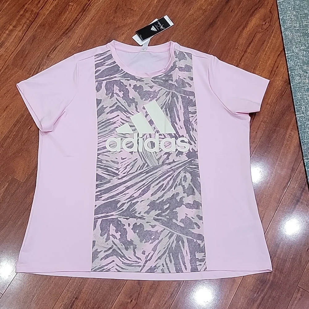 NWT plus size 1X Adidas tee - Picture 2 of 7